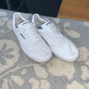 Adidas 3MC vulcanized canvas shoe - triple white